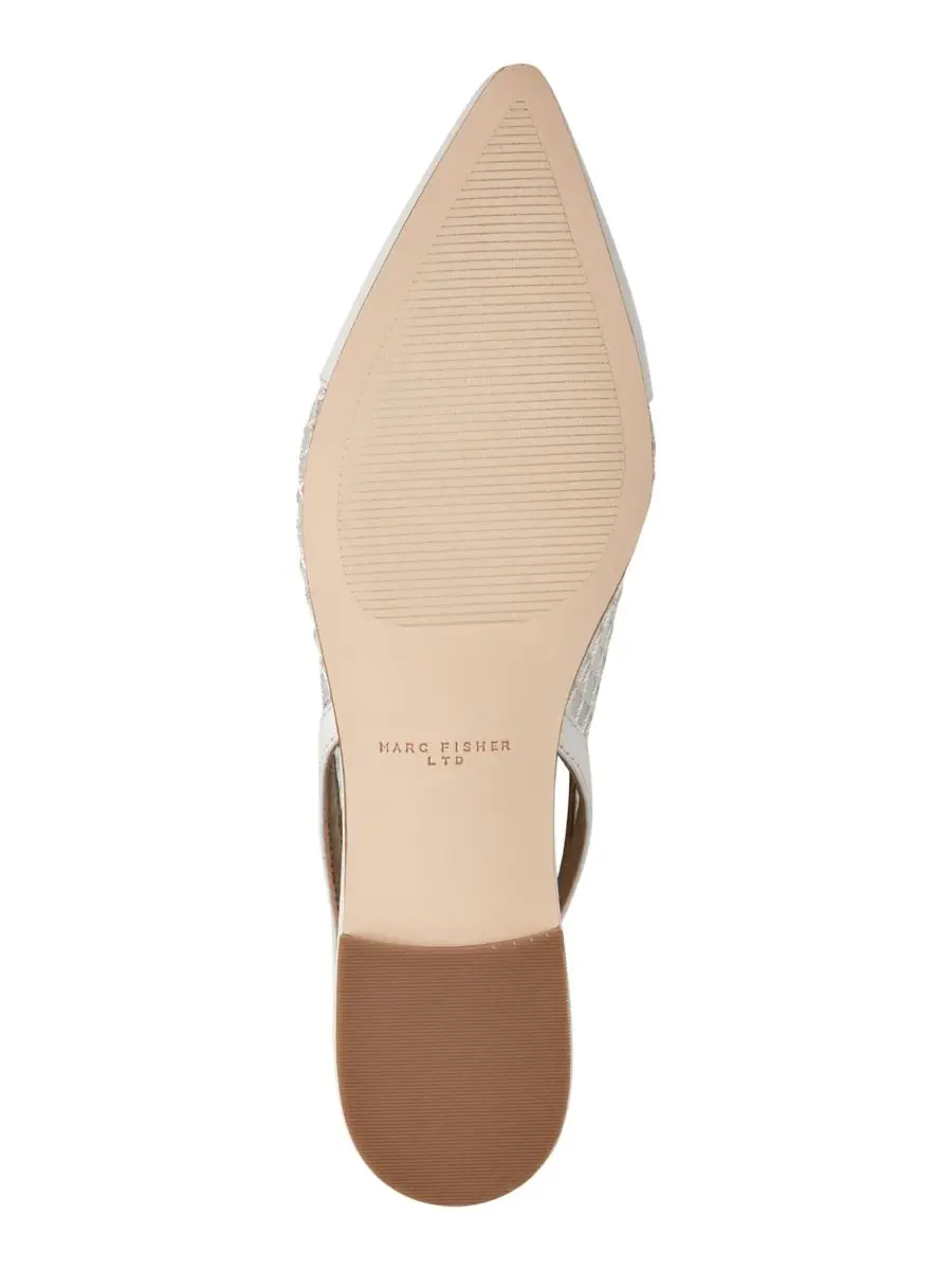 Женские балетки Davin Mesh Slingback Dress Flats Marc Fisher LTD — изображение 5 из 5, кремовый