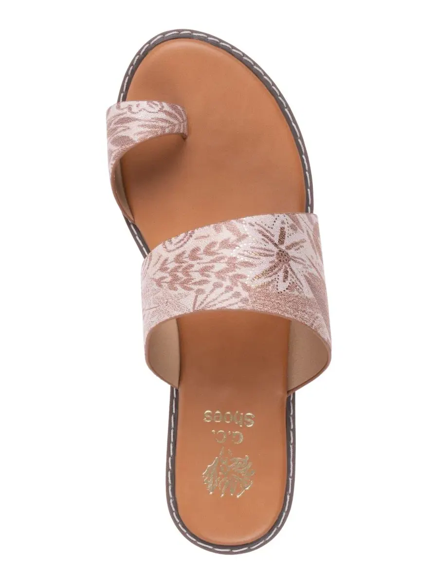 Женские сандалии Florence с петлей для пальца GC Shoes — изображение 4 из 5, мульти