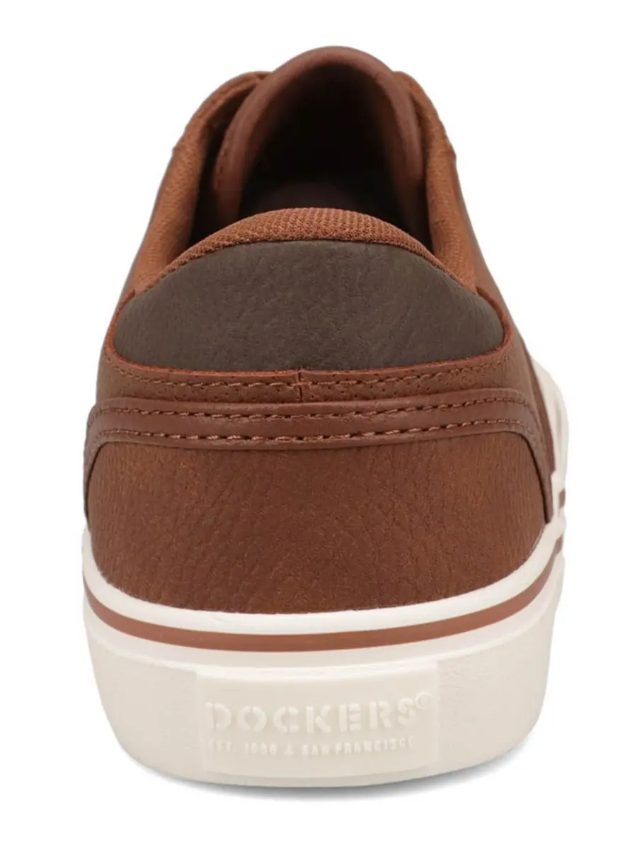Мужские повседневные кроссовки Estes Wax Dockers — изображение 3 из 6, бежевый коричневый