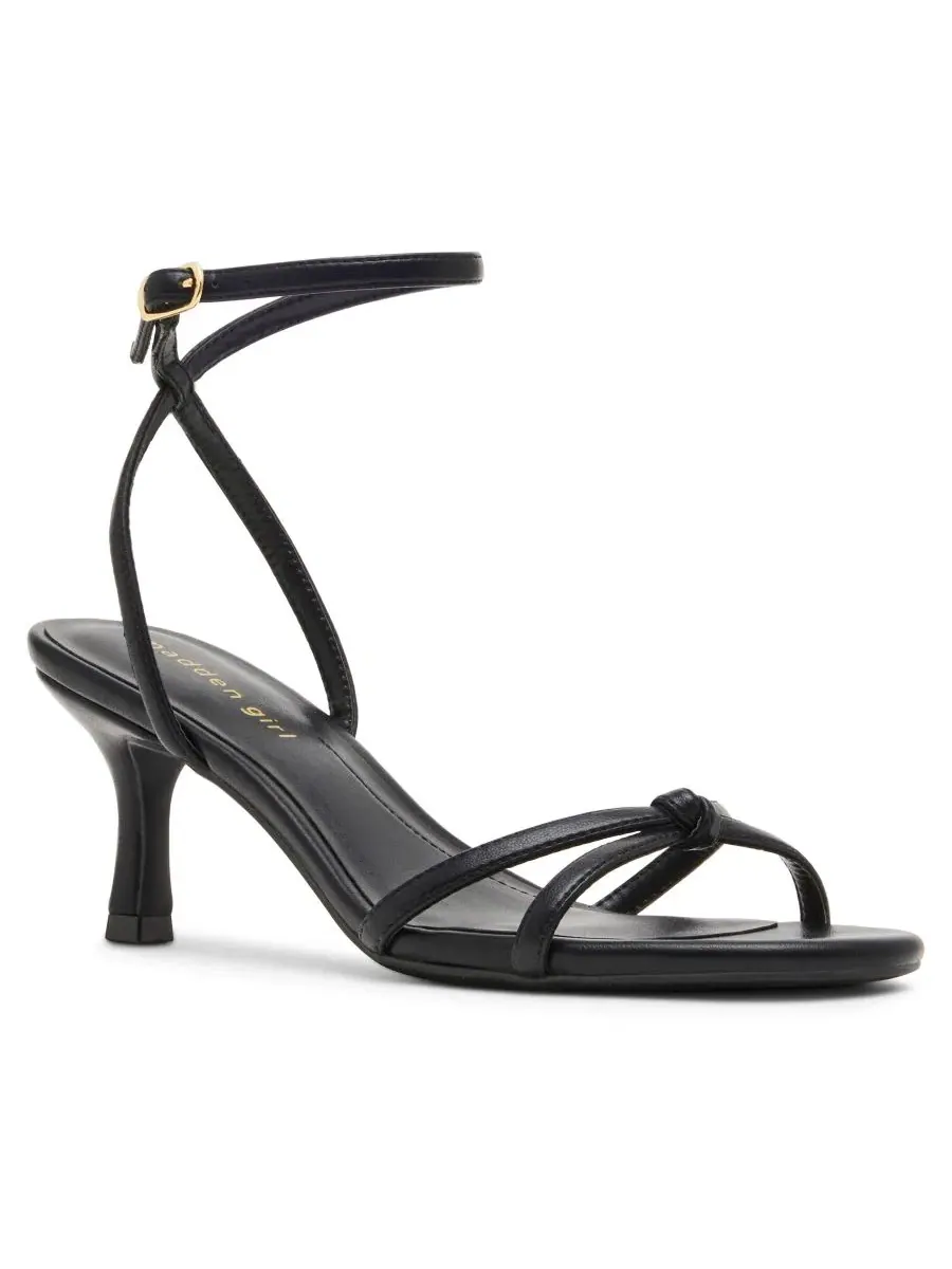 Босоножки на каблуке с переплетением и узлом Madden Girl