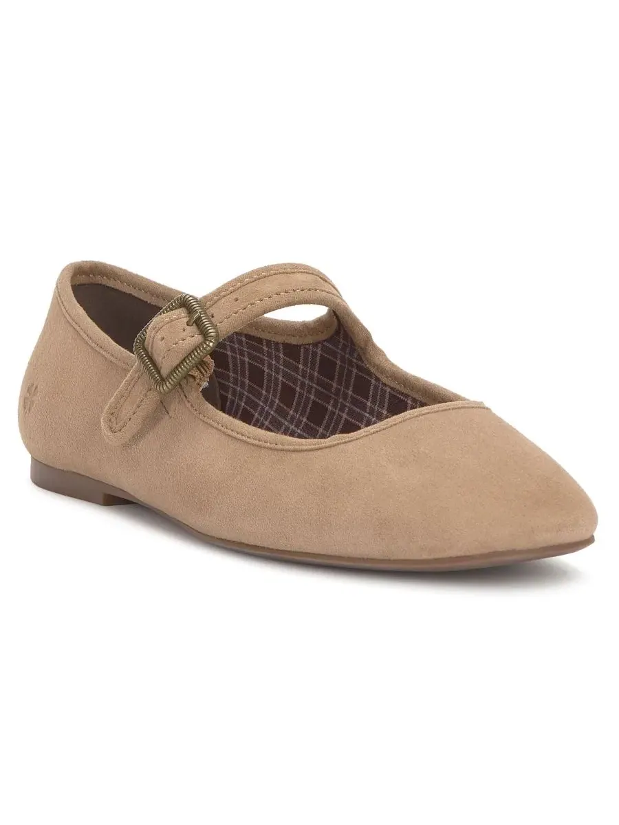 Балетки-лодочки Tannyr Mary Jane Flat Lucky Brand, Porcini Suede — изображение 1 из 5