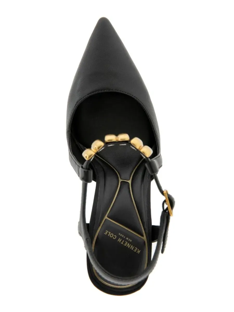 Туфли-лодочки Romi Ankle Slingback Kenneth Cole New York — изображение 4 из 8, черный