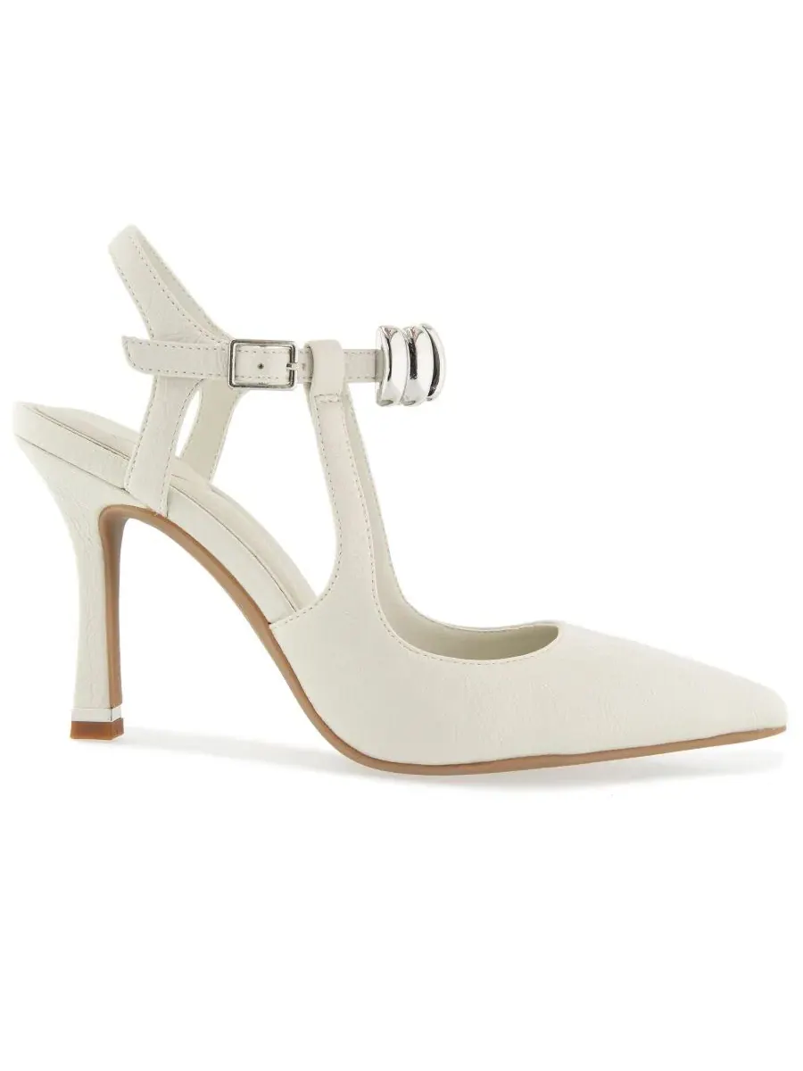 Туфли-лодочки Romi Ankle Slingback Kenneth Cole New York, Ecru Patent — изображение 2 из 8