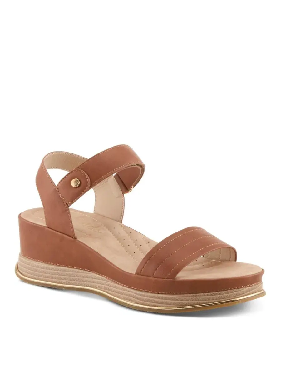 Женские босоножки-танкетки Sahil Platform Wedge Sandal с застежкой-липучкой Patrizia