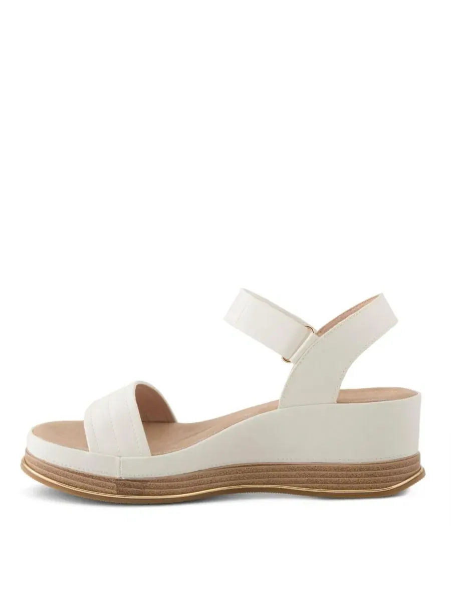 Сандалии-танкетки Patrizia Sahil Platform Wedge Sandal — изображение 3 из 7, белый
