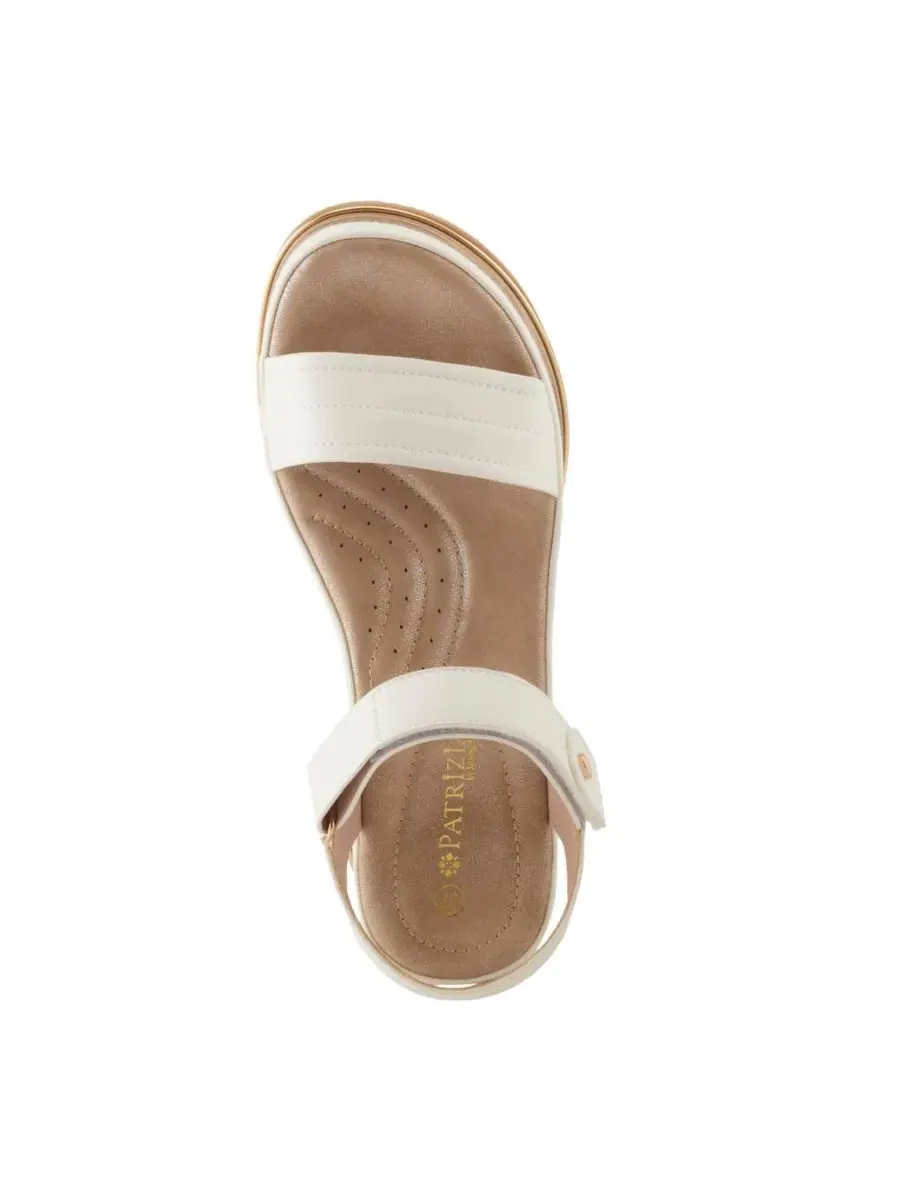Сандалии-танкетки Patrizia Sahil Platform Wedge Sandal — изображение 4 из 7, белый
