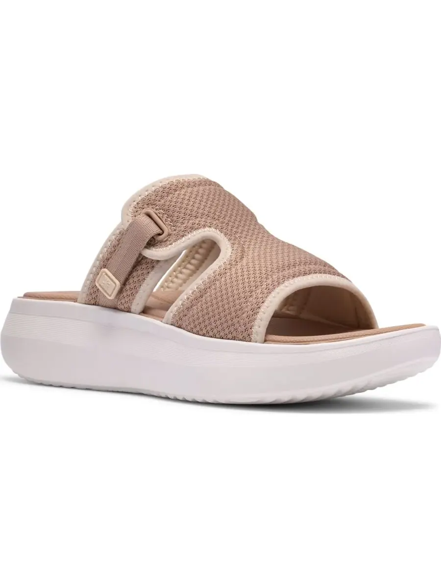 Сандалии женские Clarks Solevana Mist на танкетке, без застежки