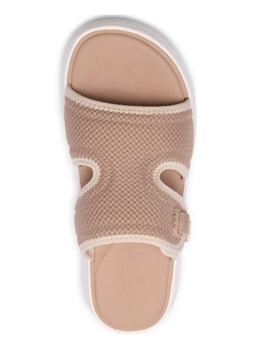 Сандалии женские Clarks Solevana Mist на танкетке, без застежки — изображение 4 из 6, бежевый