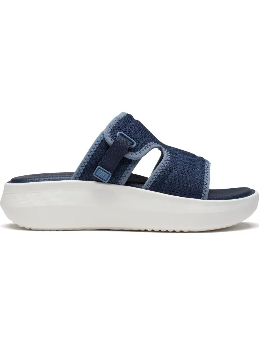 Сандалии женские Clarks Solevana Mist на танкетке — изображение 2 из 6, темно-синий