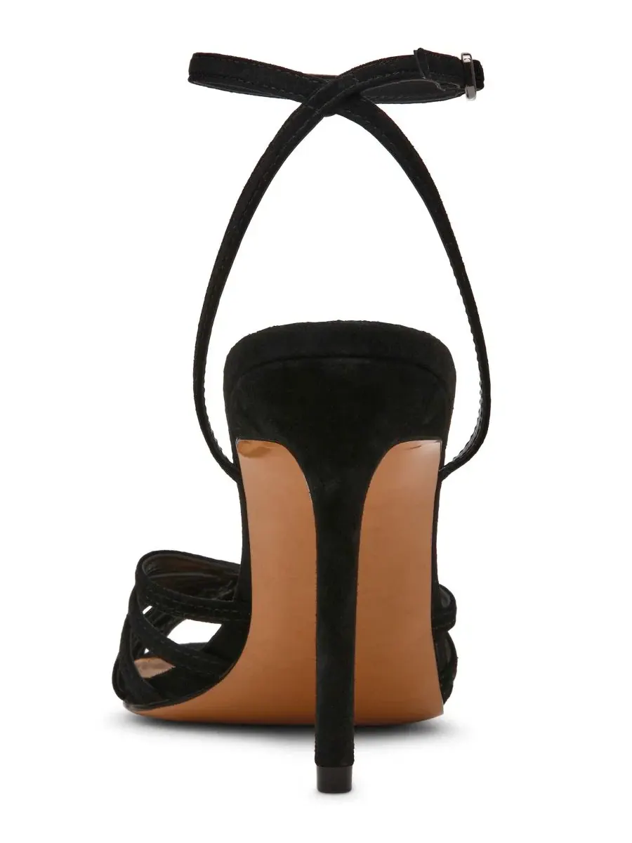 Босоножки на каблуке MIZUNA Steve Madden — изображение 3 из 7, черный