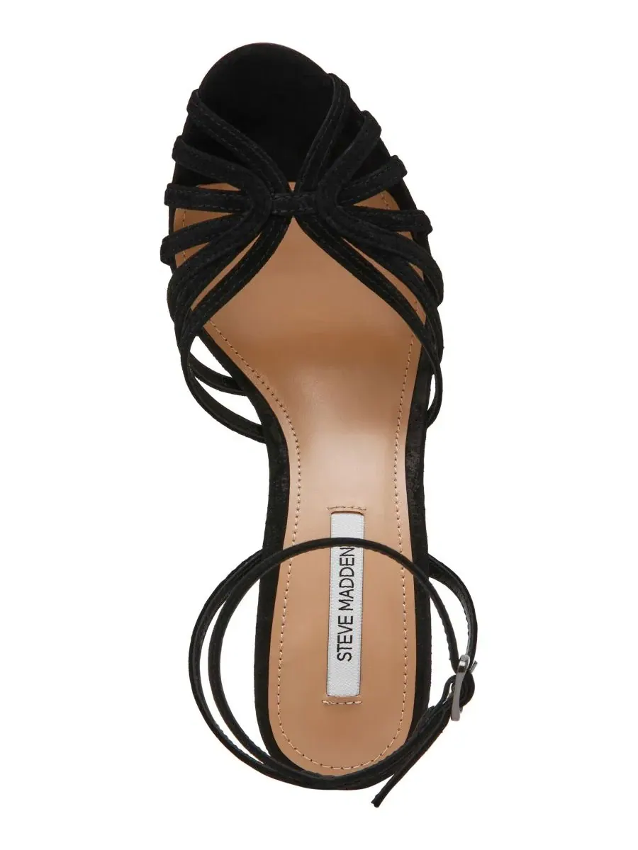 Босоножки на каблуке MIZUNA Steve Madden — изображение 4 из 7, черный
