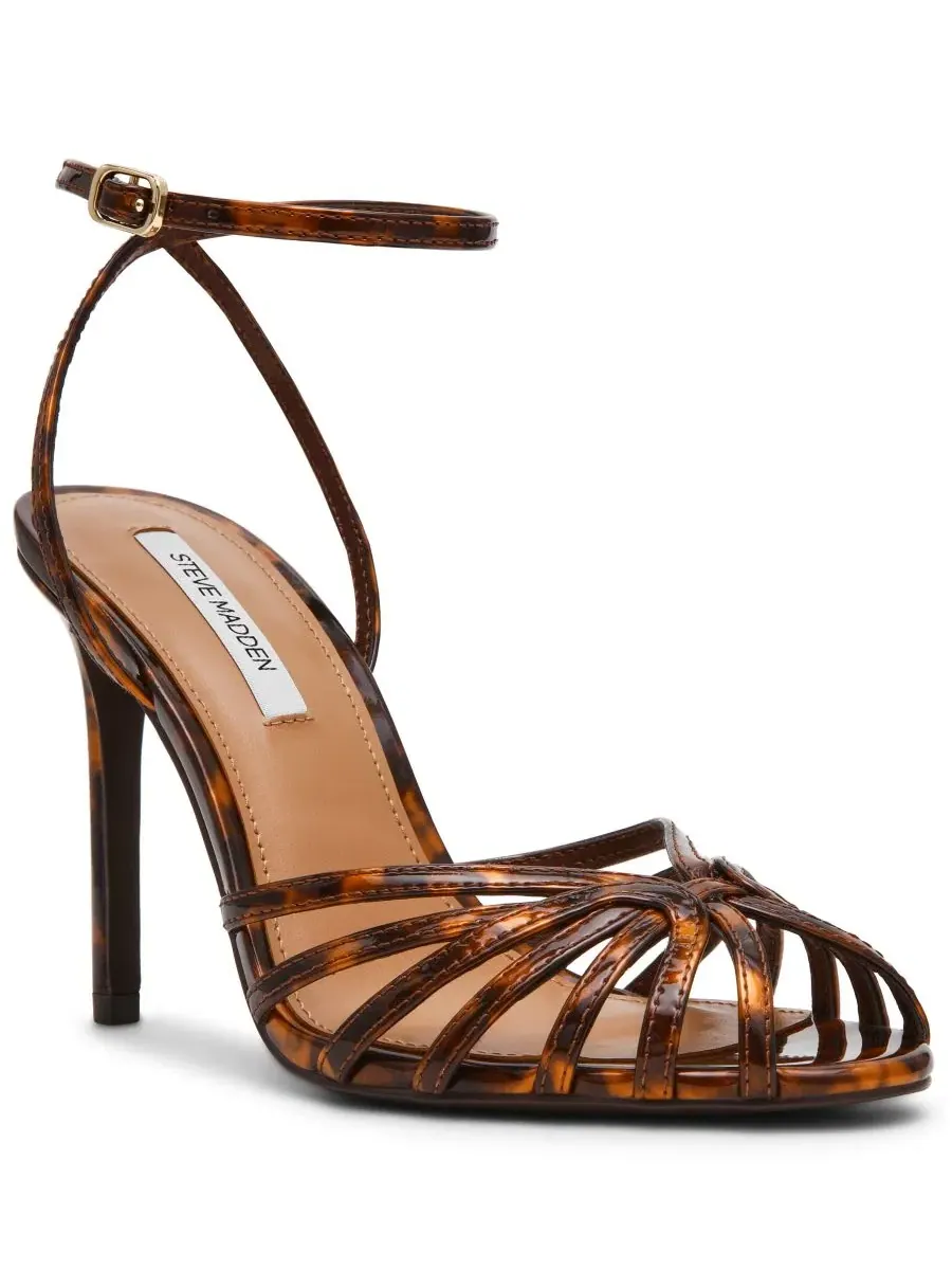 Босоножки на каблуке с открытым носком Mizuna Steve Madden — изображение 1 из 7, журшит