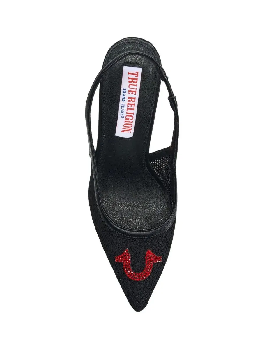 Туфли-лодочки Элла с логотипом Mesh Horseshoe True Religion — изображение 5 из 6, черный