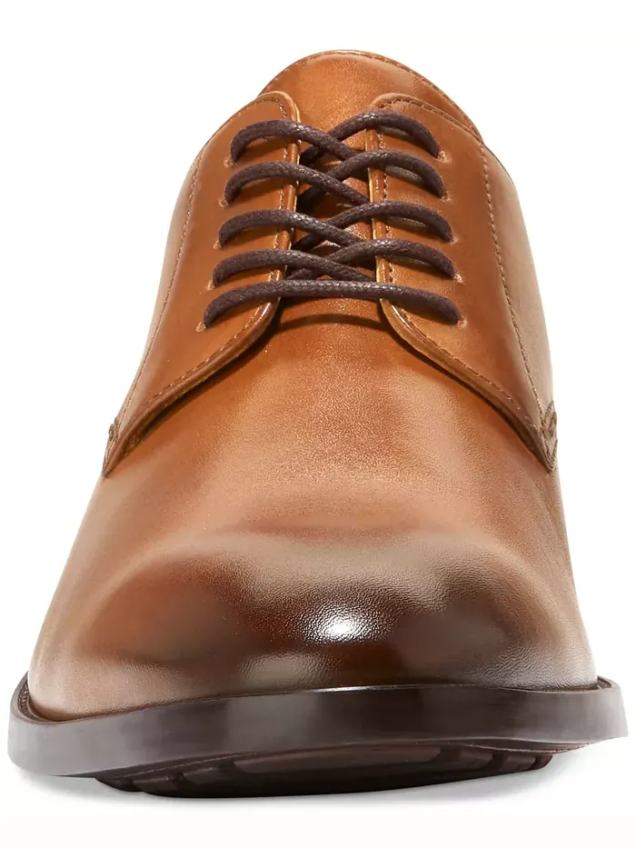 Мужские классические оксфорды Hawthorne Plain Cole Haan — изображение 3 из 6, бежевый