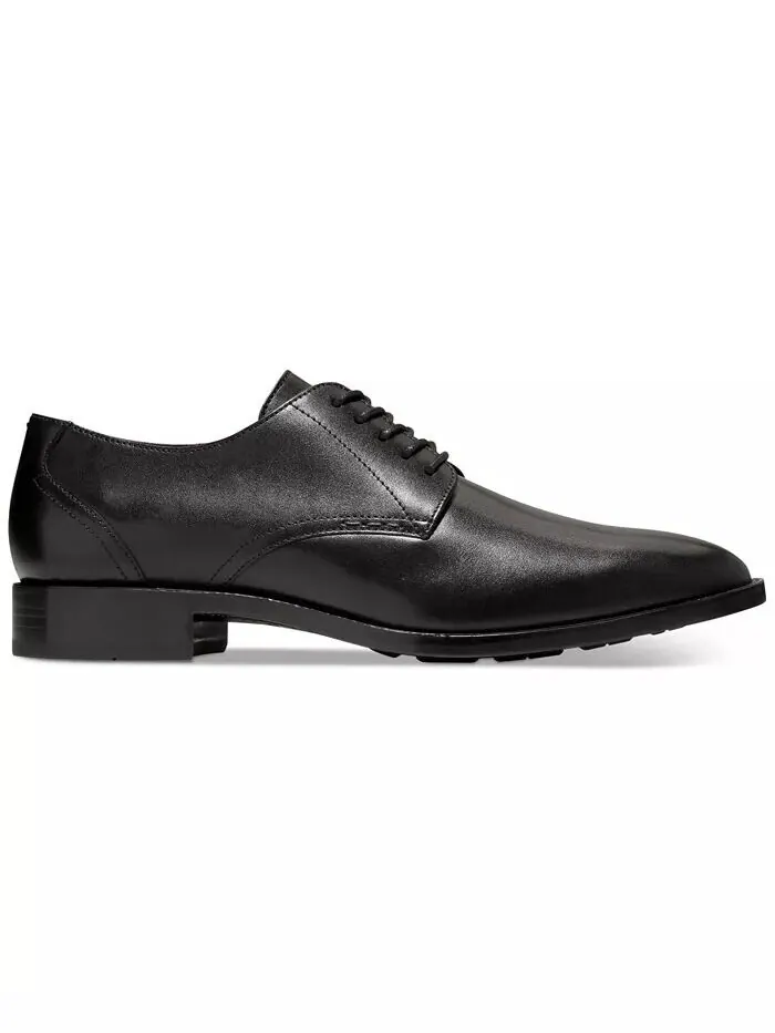 Мужские туфли-оксфорды Hawthorne Plain Cole Haan — изображение 2 из 6, черный