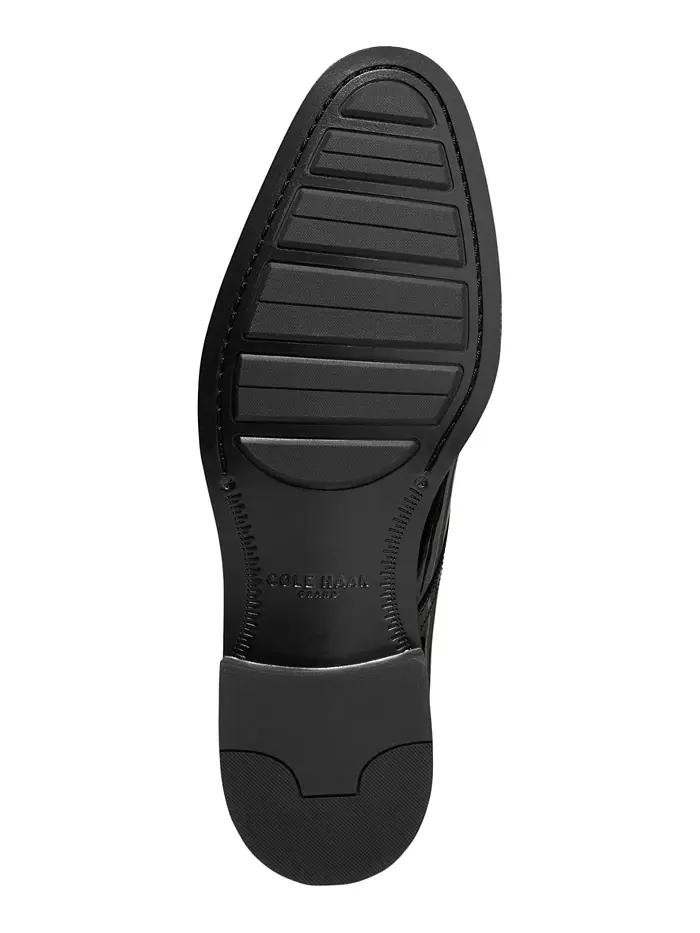 Мужские классические оксфорды Hawthorne Plain Cole Haan — изображение 3 из 5, черный/черный