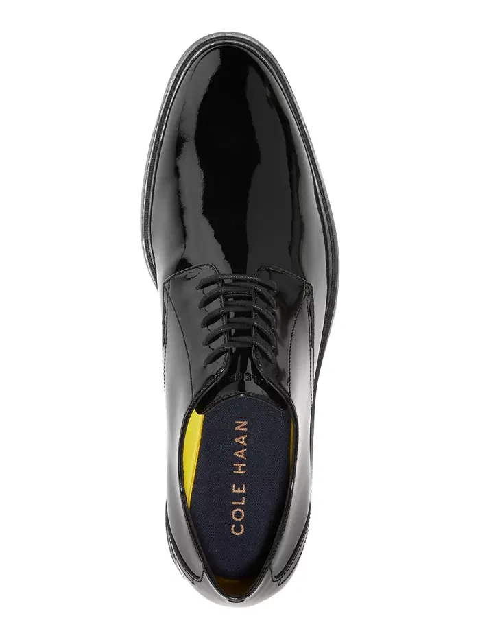 Мужские классические оксфорды Hawthorne Plain Cole Haan — изображение 4 из 5, черный/черный