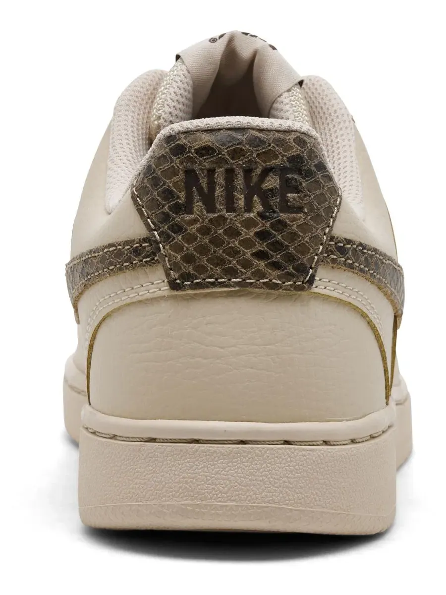Женские низкие повседневные кроссовки Court Vision от Finish Line Nike — изображение 4 из 6, черный хаки