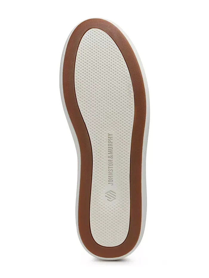 Мужские кроссовки Anders Lace-To-Toe Johnston & Murphy — изображение 5 из 5, бежевый