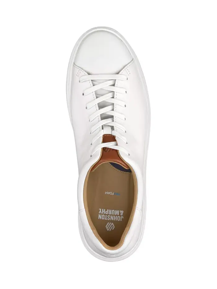 Мужские кроссовки Anders Lace-To-Toe Johnston & Murphy — изображение 4 из 5, белый