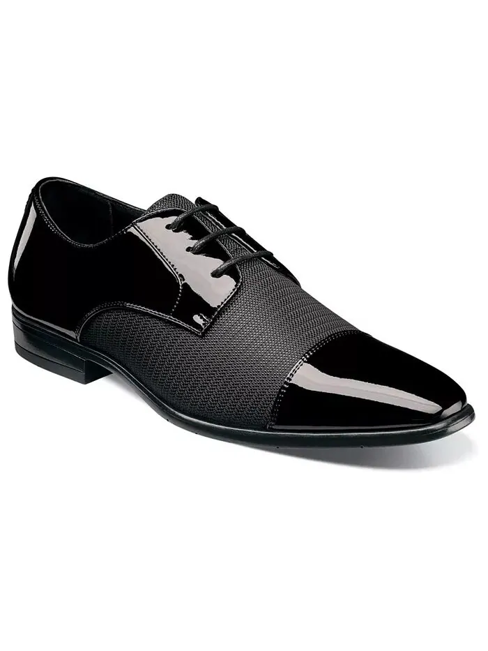 Мужские оксфордские туфли Pharoah Cap Toe Stacy Adams — изображение 1 из 8, черный
