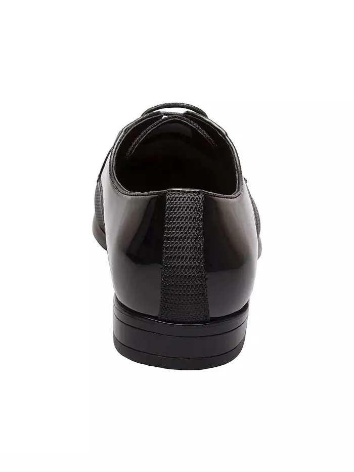 Мужские оксфордские туфли Pharoah Cap Toe Stacy Adams — изображение 7 из 8, черный