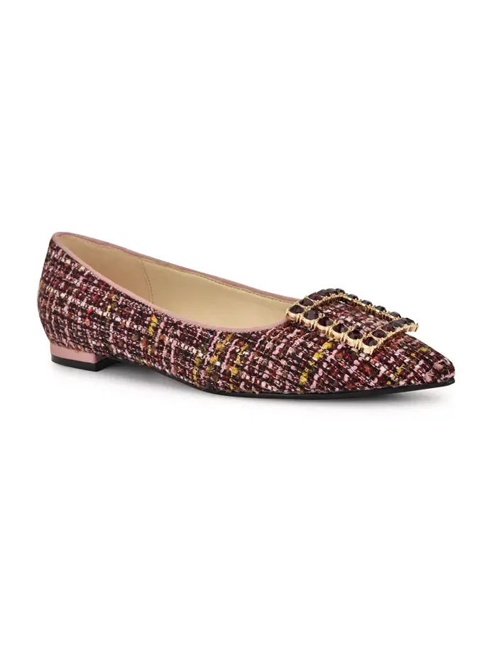 Женские балетки Jesike на пряжке Nine West