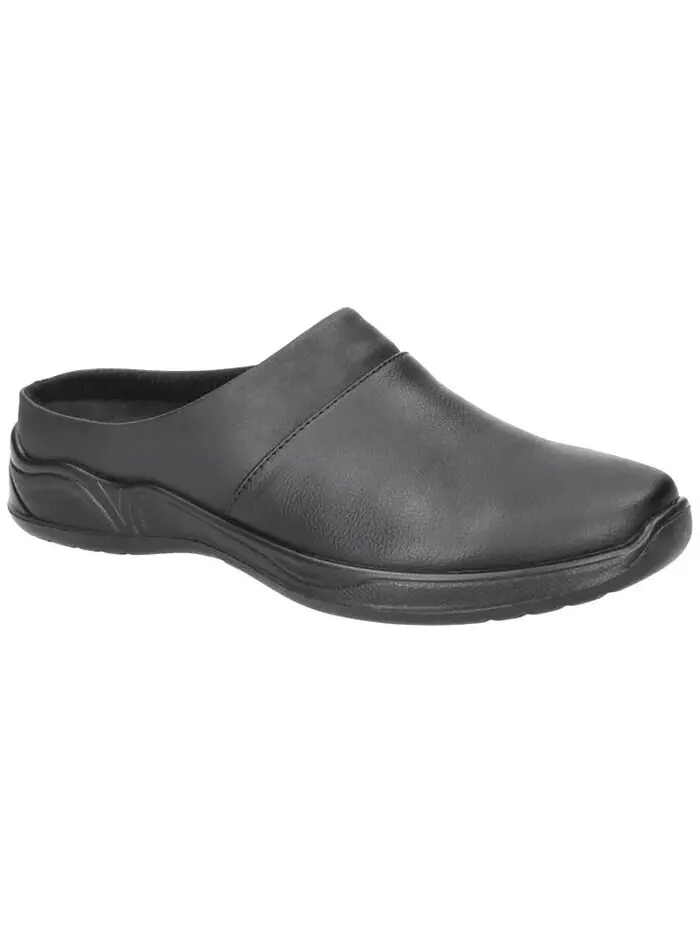 Женские туфли-мюли Janalee Comfort на плоской подошве Easy Street — изображение 1 из 9, черный