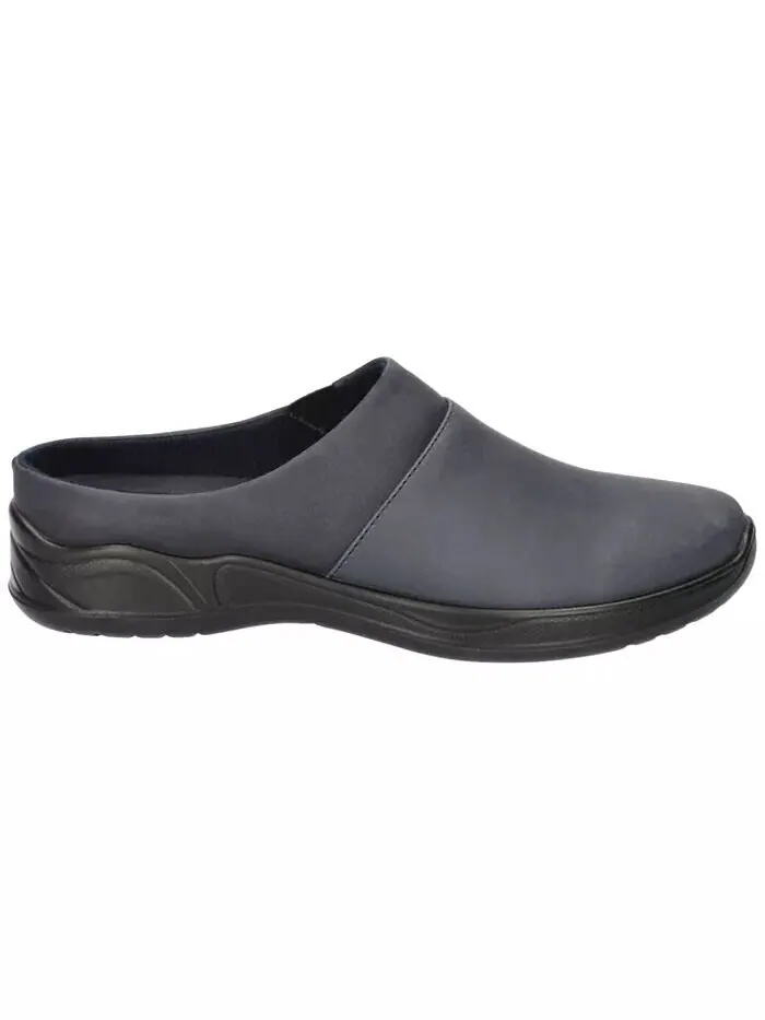 Женские туфли-мюли Janalee Comfort на плоской подошве Easy Street — изображение 2 из 7, темно-синий