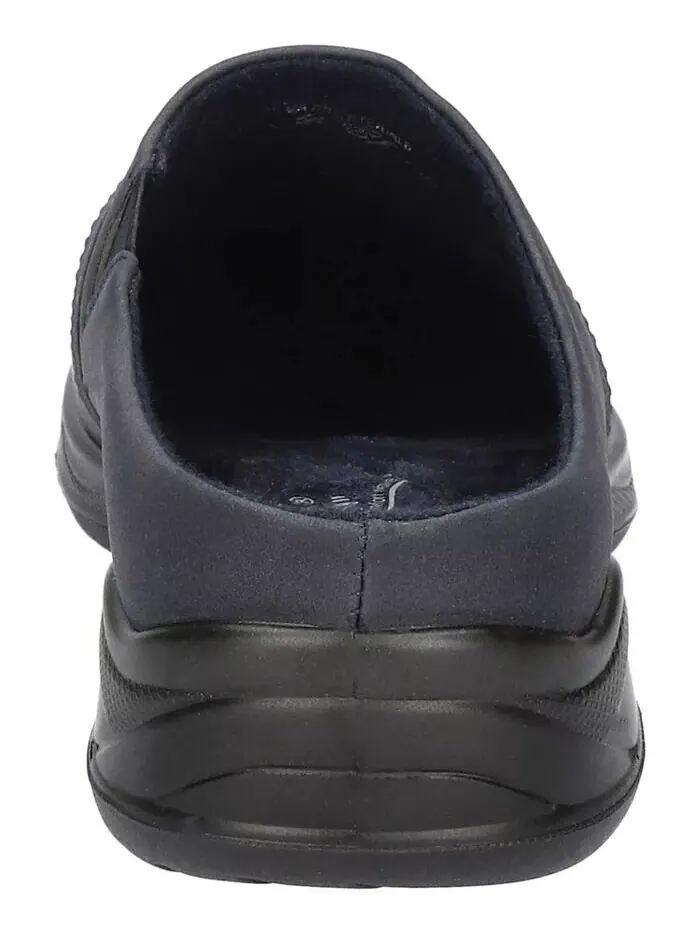 Женские туфли-мюли Janalee Comfort на плоской подошве Easy Street — изображение 4 из 7, темно-синий