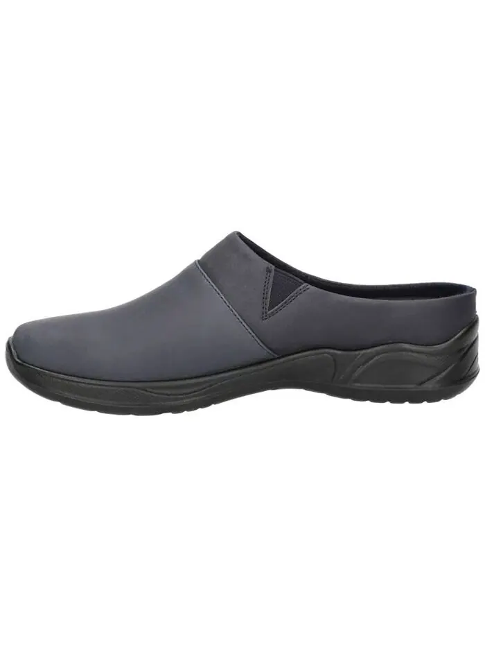 Женские туфли-мюли Janalee Comfort на плоской подошве Easy Street — изображение 7 из 7, темно-синий