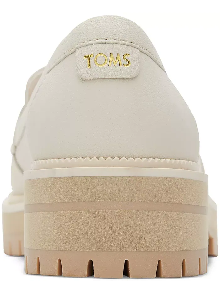 Женские лоферы Cara на массивной подошве TOMS — изображение 3 из 5, светлый песочный