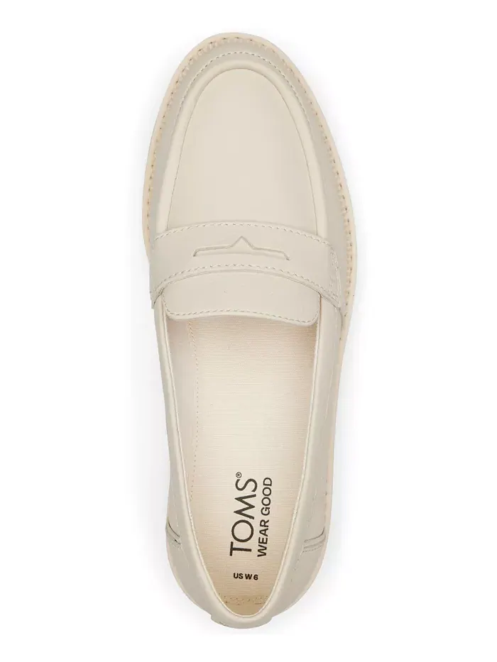 Женские лоферы Cara на массивной подошве TOMS — изображение 4 из 5, светлый песочный