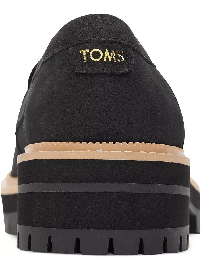 Женские лоферы Cara на массивной подошве TOMS — изображение 3 из 7, черный