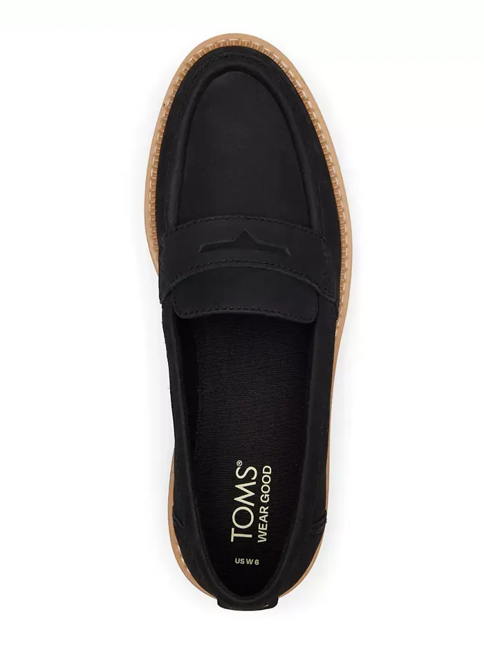 Женские лоферы Cara на массивной подошве TOMS — изображение 4 из 7, черный