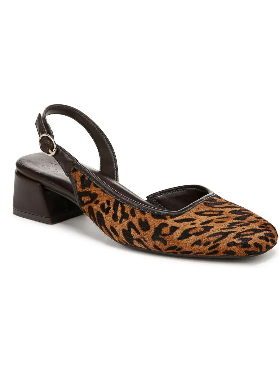 Туфли-лодочки с ремешком на каблуке-столбике с квадратным носком Jayla Mid-Heel Square Toe — изображение 1 из 5