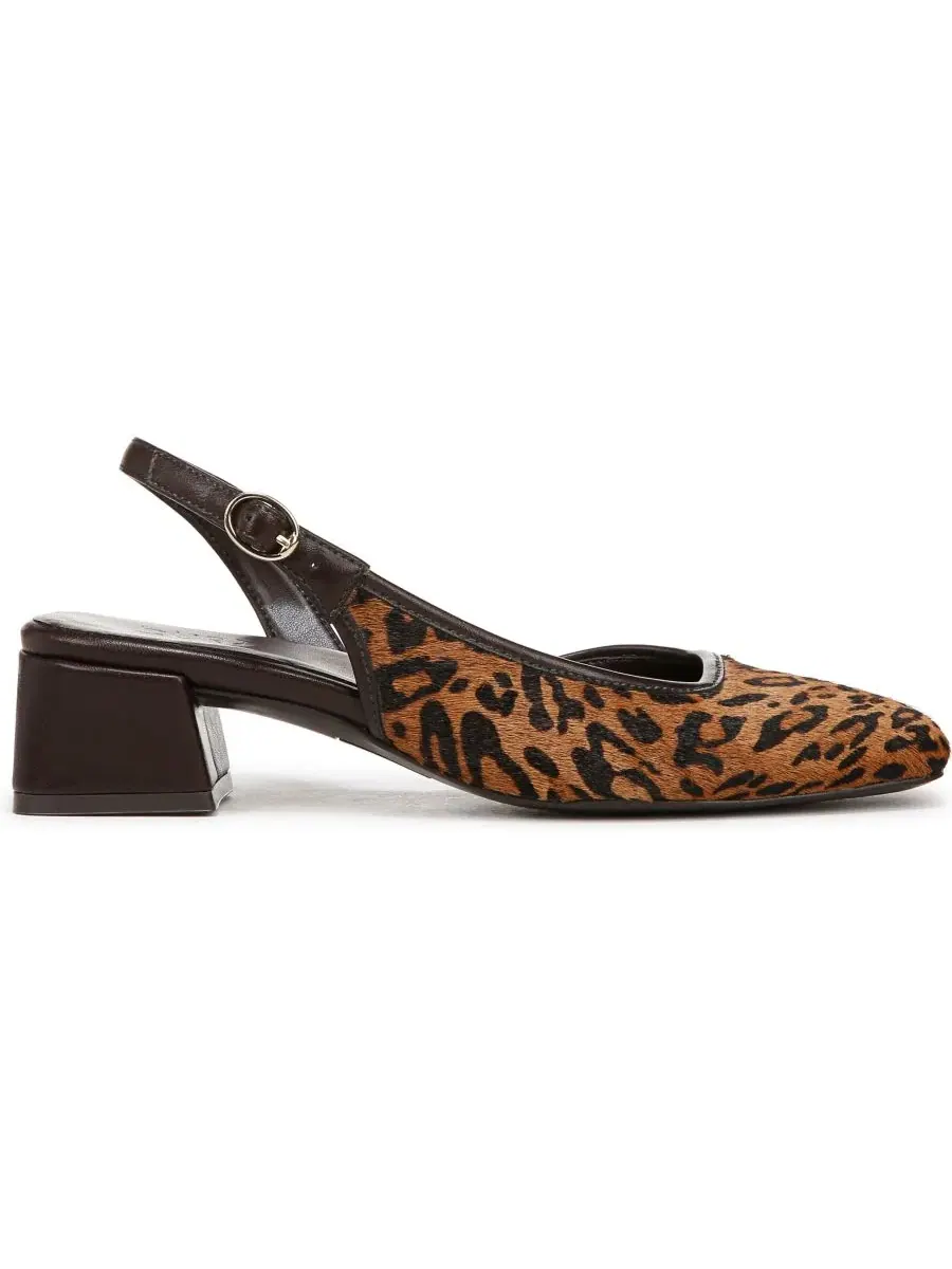 Туфли-лодочки с ремешком на каблуке-столбике с квадратным носком Jayla Mid-Heel Square Toe — изображение 2 из 5