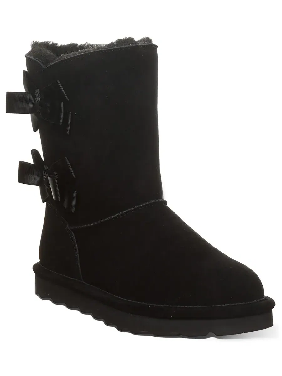 Ботинки Zaria Ribbon Bow Detail Mid-Calf с бантом BEARPAW