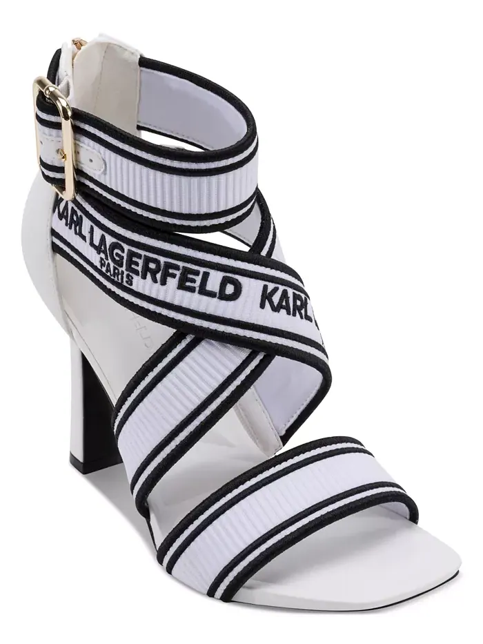 Женские босоножки Careliz на тонких ремешках KARL LAGERFELD PARIS