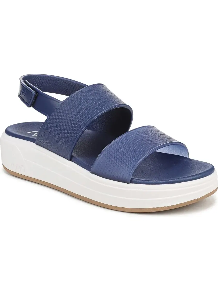 Сандалии Viv Strappy Flat с регулируемой пяткой, бренд Ryka — изображение 1 из 5, синий