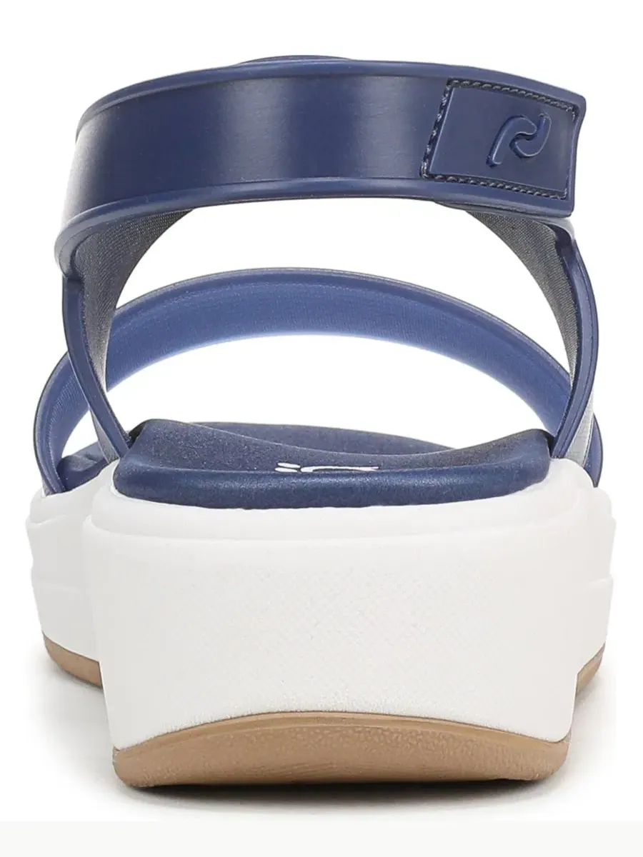 Сандалии Viv Strappy Flat с регулируемой пяткой, бренд Ryka — изображение 3 из 5, синий