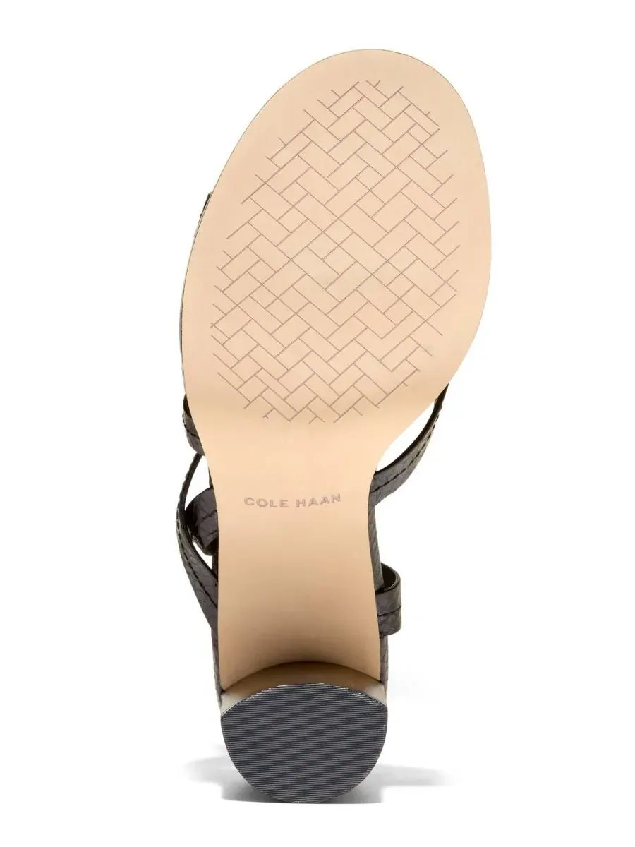 Босоножки на каблуке с ремешками Dillon Cole Haan — изображение 5 из 5, черный