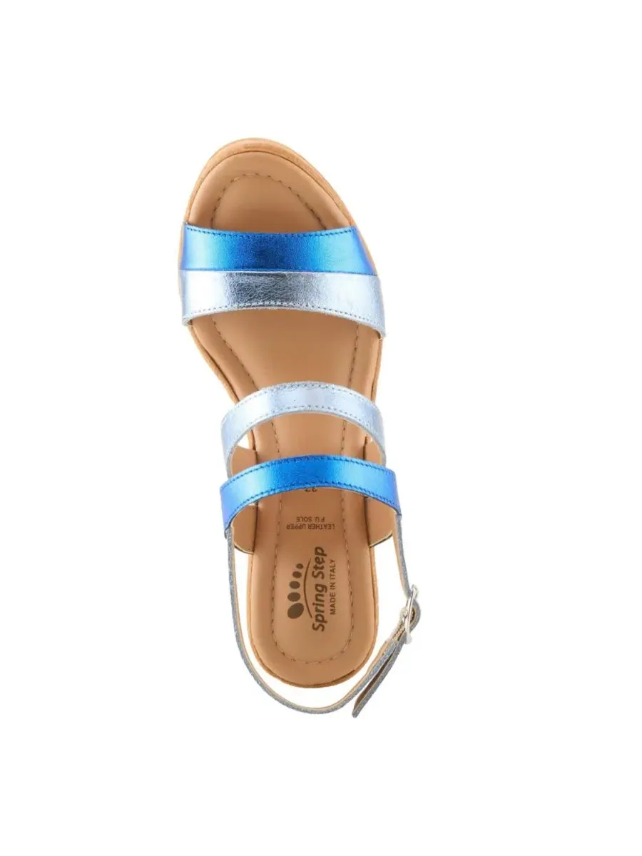 Сандалии с пряжкой Talha Spring Step — изображение 3 из 7, синий мульти