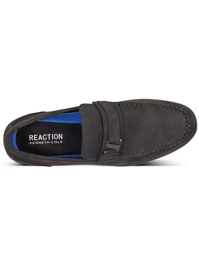 Мужские мокасины Estate Belt Kenneth Cole Reaction — изображение 4 из 5, темно-серый
