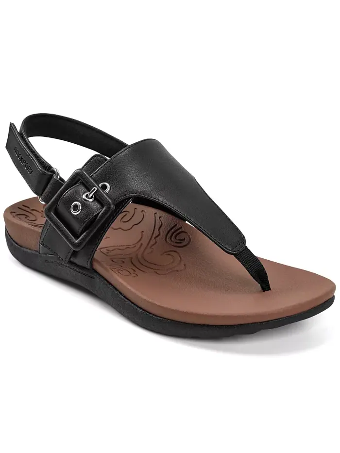 Женские сандалии Rora Flat Rockport — изображение 1 из 5, черный