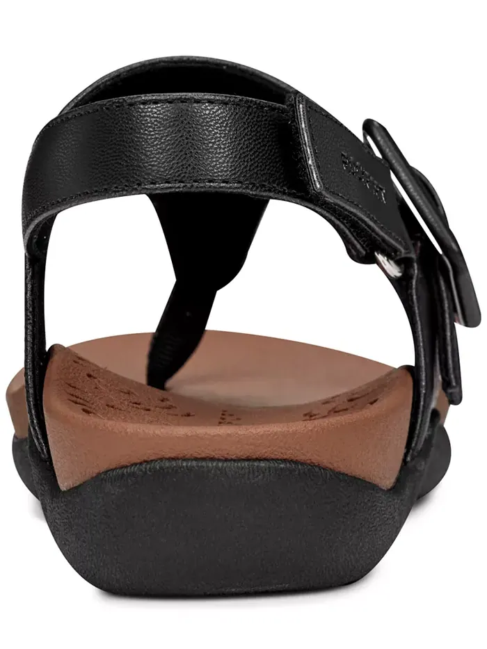 Женские сандалии Rora Flat Rockport — изображение 3 из 5, черный