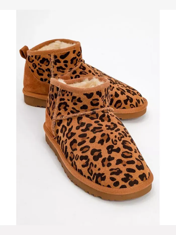 Кожаные ботинки Zaz (женские) Forever & Always Shoes — изображение 3 из 3, коньячный
