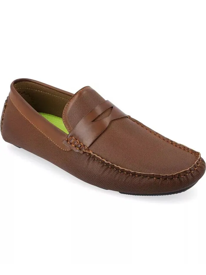 Мужские мокасины Isaiah Tru Comfort Foam Slip-On для вождения Vance Co.