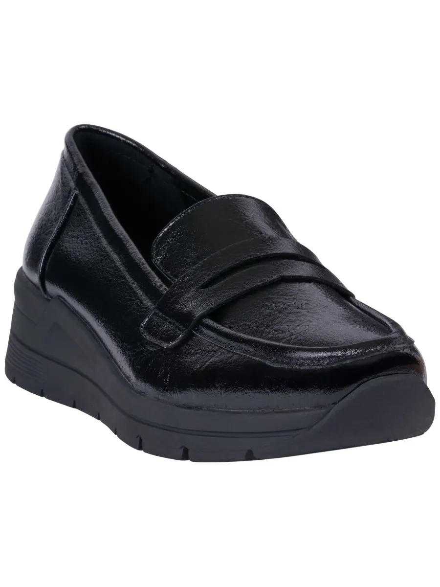 Женские лоферы Esther без шнурков GC Shoes — изображение 1 из 5, черный
