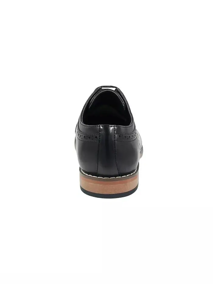 Туфли-оксфорды Big Boy Dickinson Cap Toe Stacy Adams — изображение 4 из 14, черный
